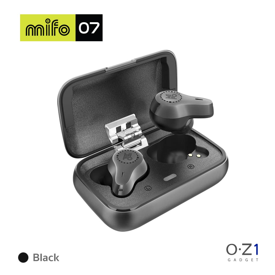 Mifo O7 (สี Black) หูฟังไร้สาย DEEP BASS เบสหนัก เสียงดี รองรับ aptX กันน้ำ IP67 ใส่ออกกำลังกายได้